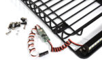 Roof Top Luggage Tray 235x145x29mm w/ LED Light Bar for 1/10 Scale Off-Road - Image 2