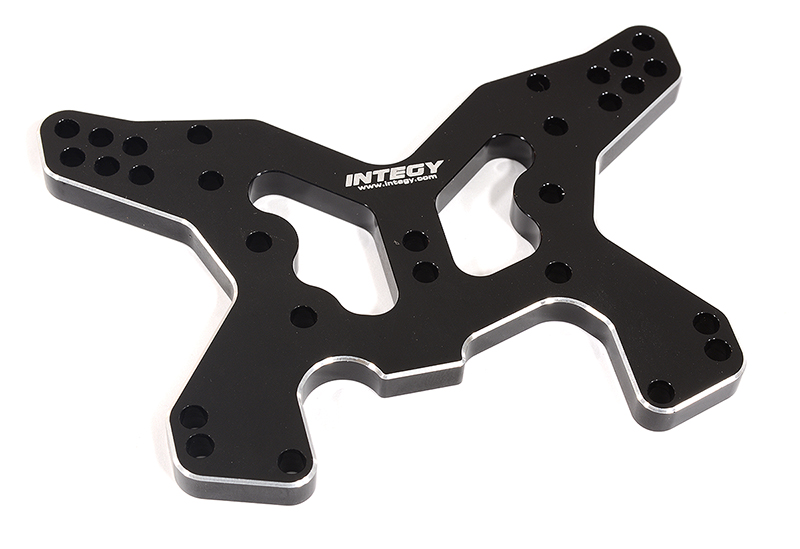 C31337BLACK Billet Machined Rear Shock Tower for Losi 1/10 Lasernut U4 4WD Brushless RTR - Image 1