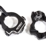 Billet Machined Black Caster Blocks for Losi 1/10 Lasernut U4 4WD Brushless RTR