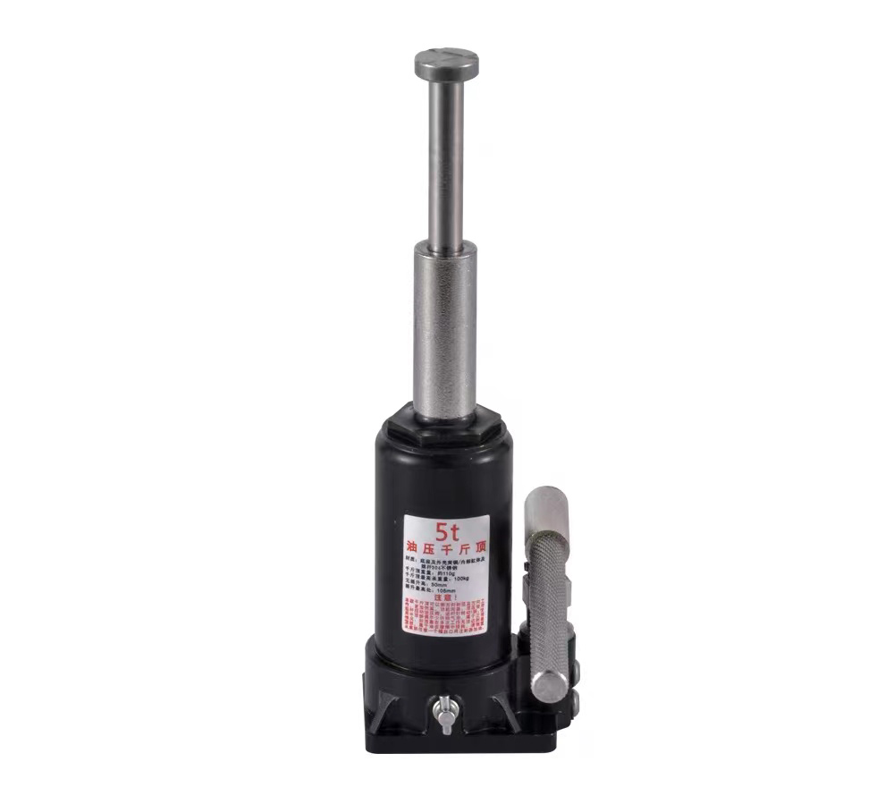 C31372BLACK Realistic Model Hydraulic Powered Jack Stand for 1/10, 1/8 Scale & Rock Crawler - Image 1