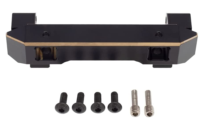 C31386 Brass 97g Alloy Front Bumper Mount w/ Steering Servo Mount for Traxxas TRX-4 - Image 1