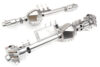Machined Alloy Axle (2) Housings for Axial 1/10 RBX10 Ryft 4WD Rock Bouncer