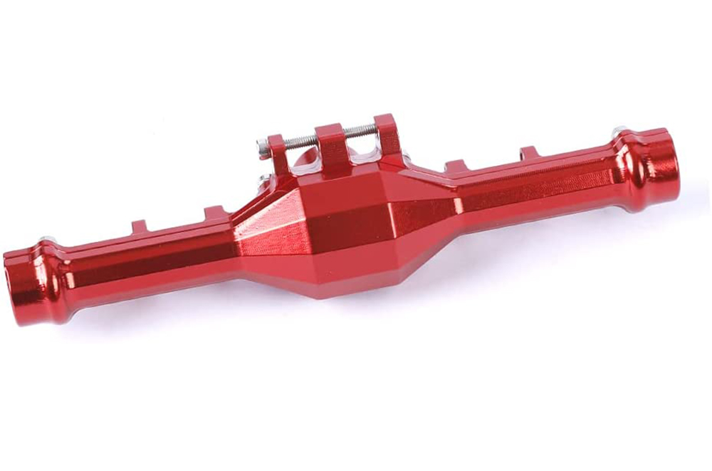 C31423RED Alloy Machined Rear Axle Housings for Axial 1/18 Yeti Jr RTR - Image 1