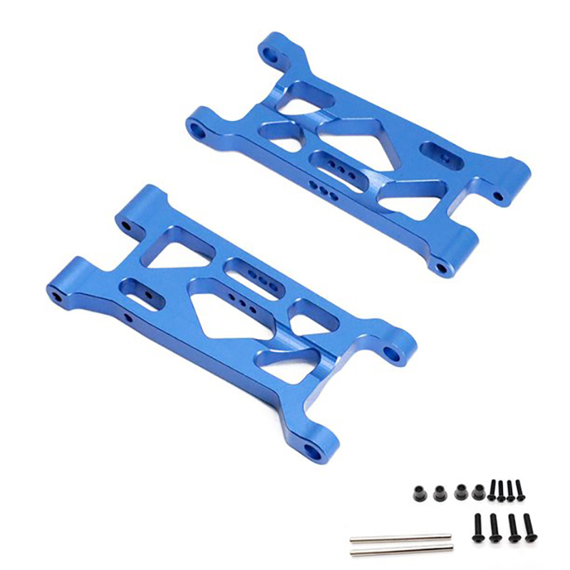 C31472BLUE Alloy Machined Front Lower Arms for Losi 1/10 Lasernut U4 4WD Brushless RTR - Image 1