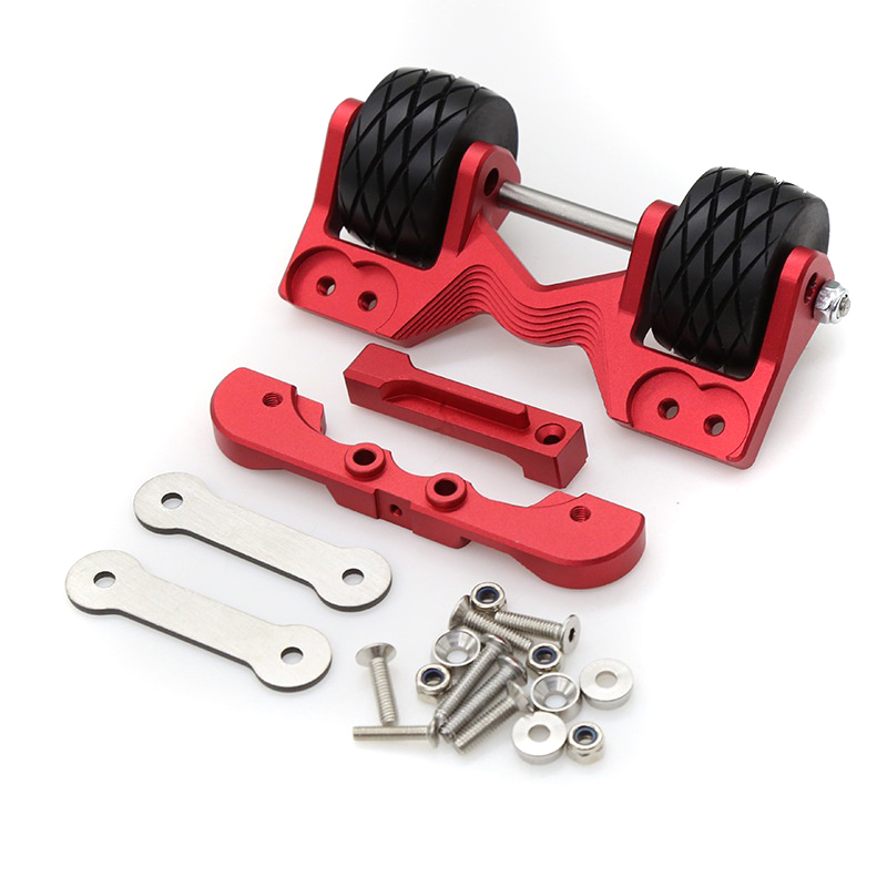 C31492RED Wheelie Bar Set for Traxxas 1/10 Maxx 4S Truck 8976 - Image 1