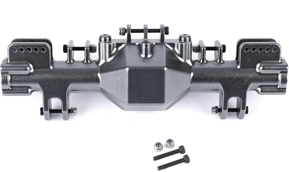 C31515GUN Alloy Axle Housing (1) for Losi 1/8 LMT 1.0 4WD Monster Truck - Image 1