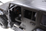 Realistic 1/10 Scale Off-Road Crawler Chassis in Black, 313mm Wheelbase - Image 2