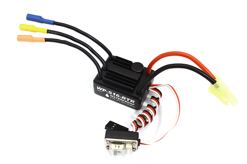 C31589 Brushless ESC 25A WP-S16-RTR Waterproof 2-3S for RC Car - Image 1