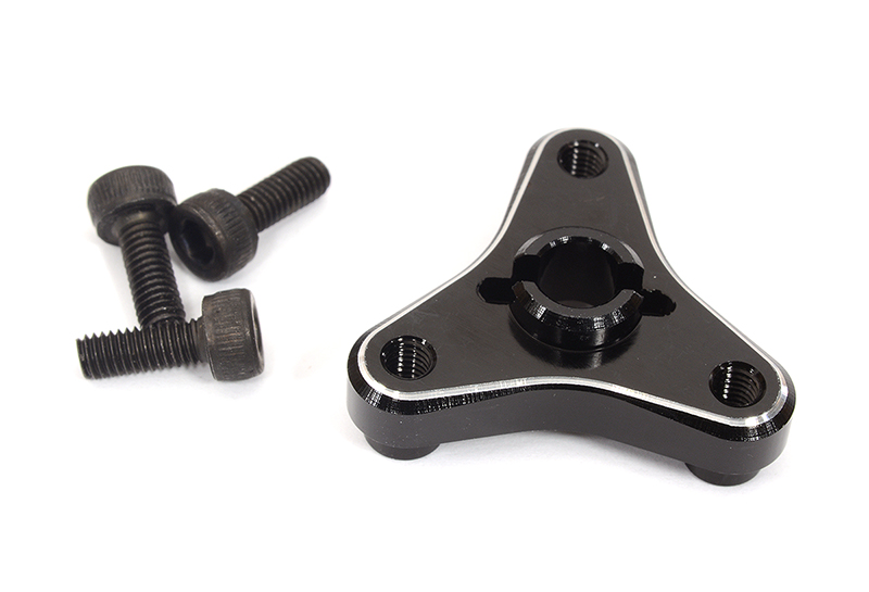 C31604BLACK Billet Machined Slipper Clutch Eliminator for 1/10 E-Revo, E-Maxx & Summit - Image 1