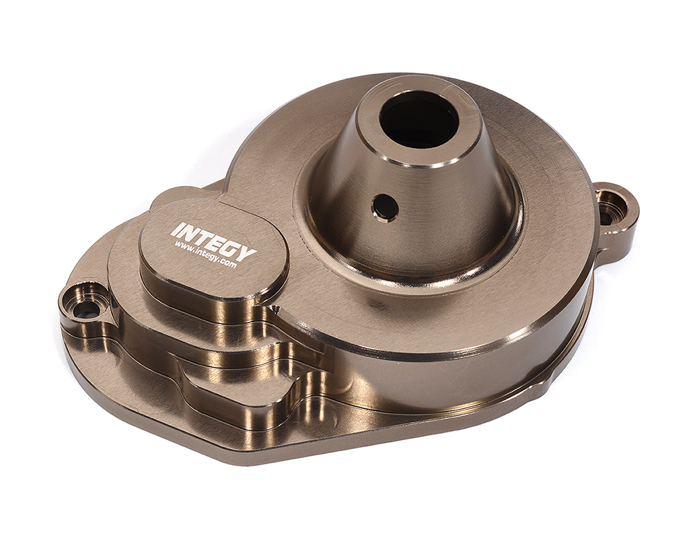 C31607GREY Alloy Machined Gear Cover for Losi 1/10 22S Drag, SCT & ST - Image 1