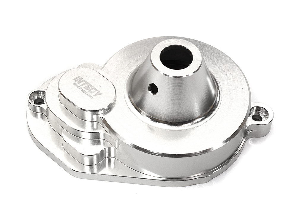 C31607SILVER Alloy Machined Gear Cover for Losi 1/10 22S Drag, SCT & ST - Image 1
