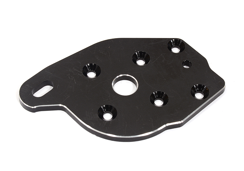 C31611BLACK Billet Machined Motor Plate for Traxxas 1/10 Maxx 4S Truck 8960 - Image 1