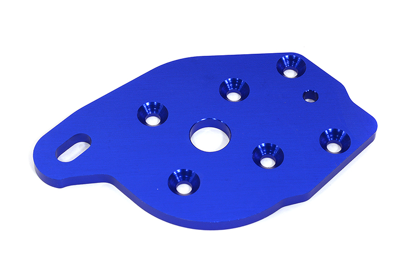 C31611BLUE Billet Machined Motor Plate for Traxxas 1/10 Maxx 4S Truck 8960 - Image 1