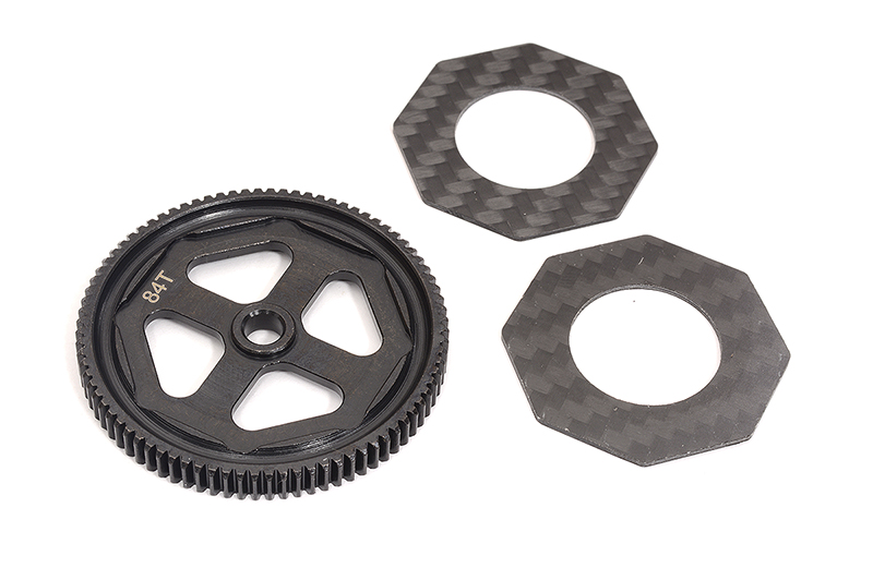 C31626 Billet Machined 84T Steel Spur Gear for Losi 1/10 22S Drag, SCT & ST - Image 1