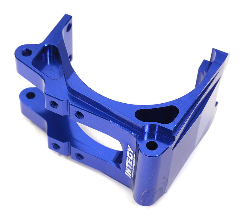 C31630BLUE Billet Machined Alloy Motor Guard for Losi 1/10 2WD RTR 22S Drag - Image 1