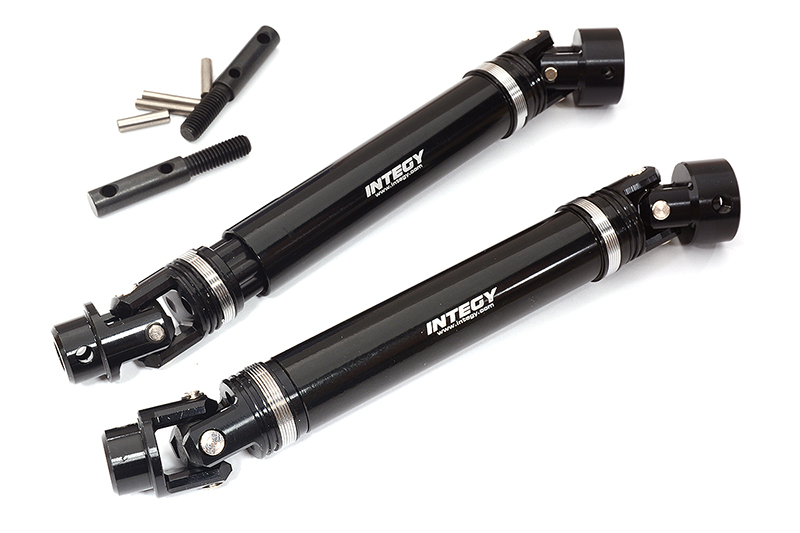 C31636BLACK Universal Drive Shafts for Traxxas 1/10 Maxx V2 w/ WideMaxx 8996 - Image 1