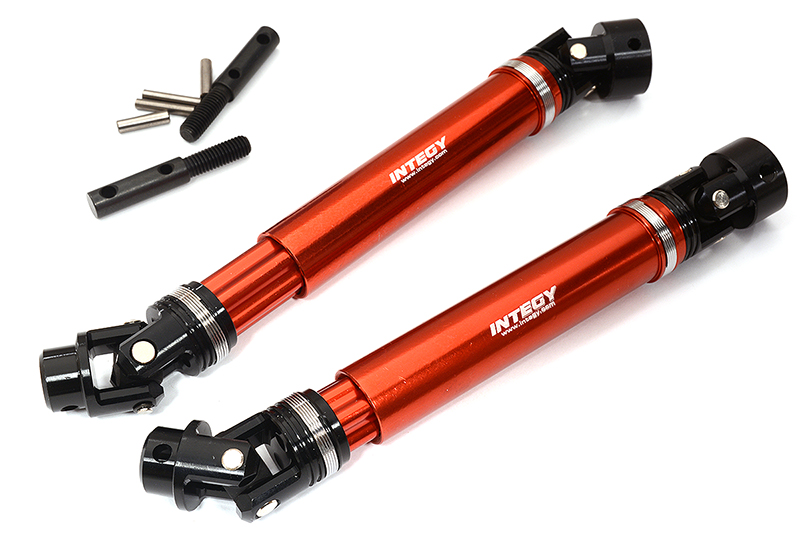 C31636RED Universal Drive Shafts for Traxxas 1/10 Maxx V2 w/ WideMaxx 8996 - Image 1
