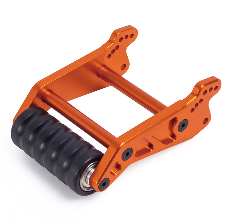 C31697ORANGE Wheelie Bar Set for Losi 1/8 LMT 1.0 4WD Monster Truck - Image 1