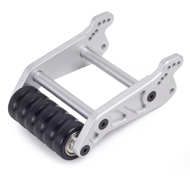 C31697SILVER Wheelie Bar Set for Losi 1/8 LMT 1.0 4WD Monster Truck - Image 1