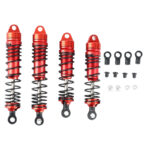 F&R Shock Set (4) for Traxxas 1/10 Slash, Stampede & Rustler 2WD & 4X4 3765 3766