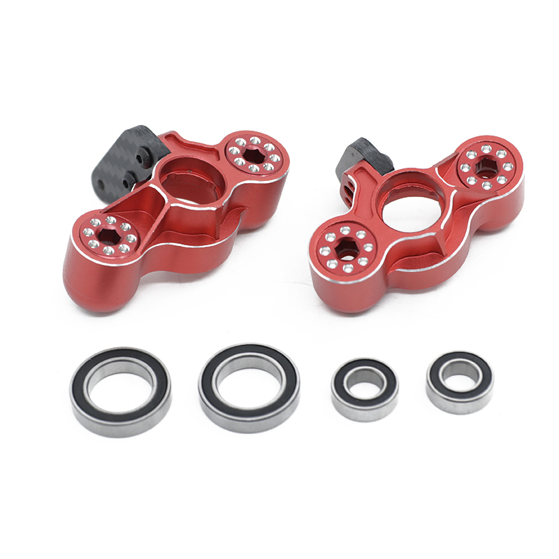 C31775RED HD Steering Blocks for 1/8 Kraton Outcast & 1/7 Infraction & Limitless AR330187 - Image 1