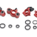 Alloy HD Hub Carriers(4) for Arrma 1/8 Kraton, Outcast, Talion & Typhon AR330187