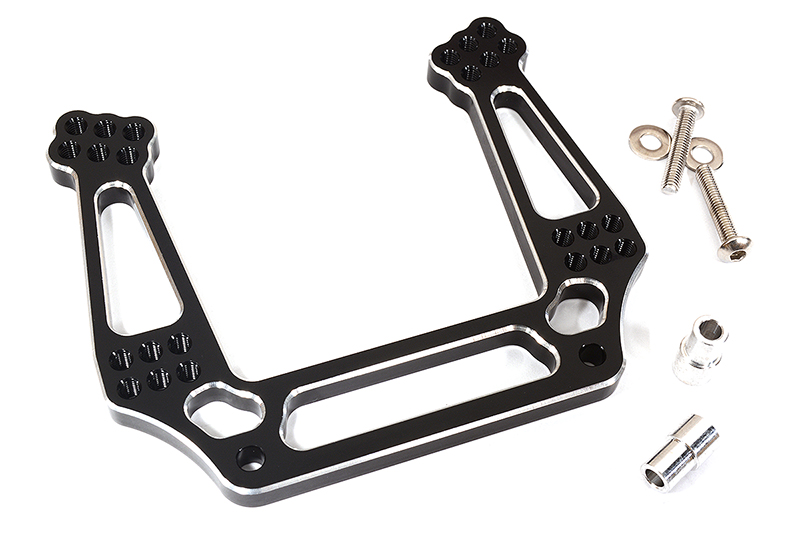 C31821BLACK Billet Machined Alloy Front Shock Tower for 1/10 Slash 2WD & Stampede 2WD 3639 - Image 1