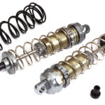 Alloy Machined HD Big Bore Shocks (2) 120mm for 1/8 Scale Off-Road - Gunmetal