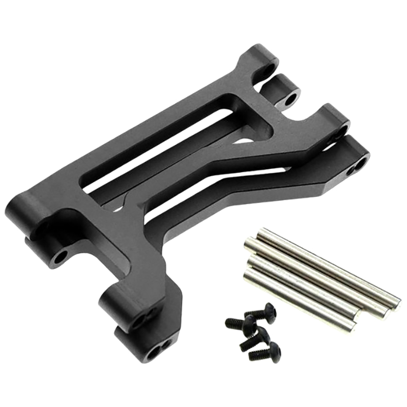 C31872BLACK Alloy Machined Upper Suspension Arms for Traxxas 1/10 Maxx 4S 8929 - Image 1