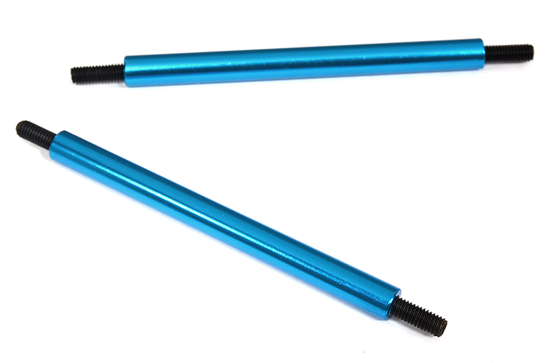 C31910BLUE 2pcs Alloy M3x57mm Standoff Column Spacer Pillar for RC Multirotors FPV Quad - Image 1