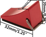 Alloy Machined Realistic Scale Model Wheel Chock (2) 1/10 Size - Image 2