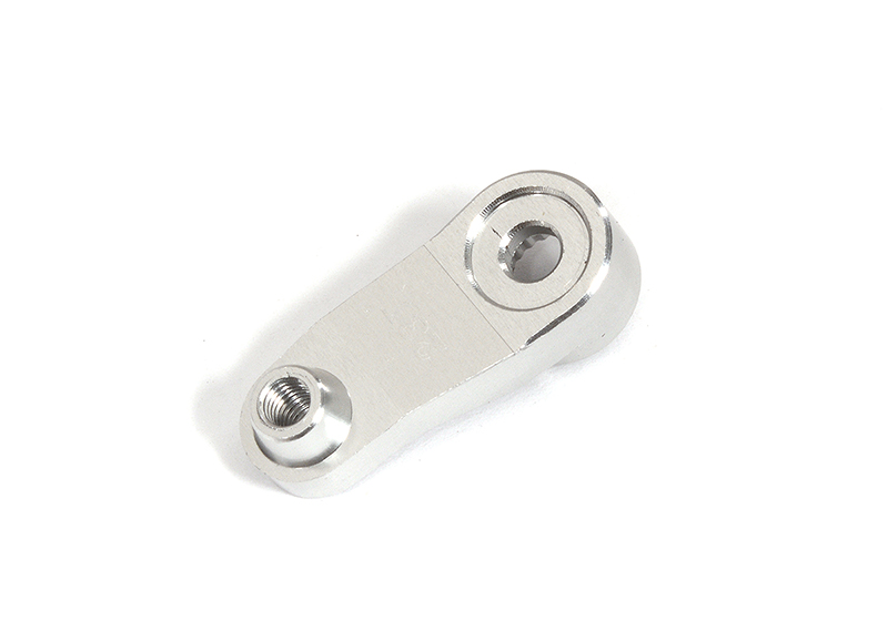 C31991SILVER Billet Machined 23T Servo Arm for Losi 1/10 22S Drag, ST & SCT - Image 1
