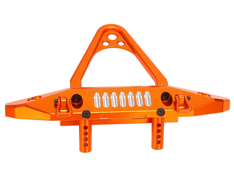 C32059ORANGE Alloy Machined Front Bumper for Axial SCX6 Crawler 250002 - Image 1