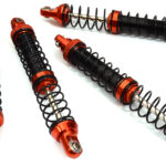Alloy Machined 100mm Shocks for 1/10 Scale RC Model Car & Truck