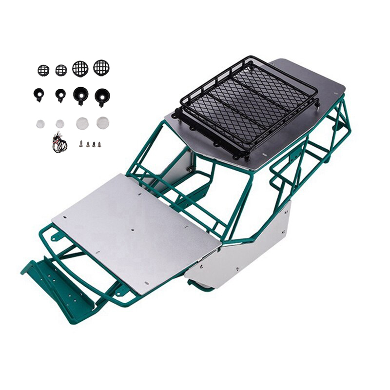 C32205GREEN Realistic Scale Roll Cage for 1/10 Axial Wraith 2.2 All Terrain Rock Racer - Image 1