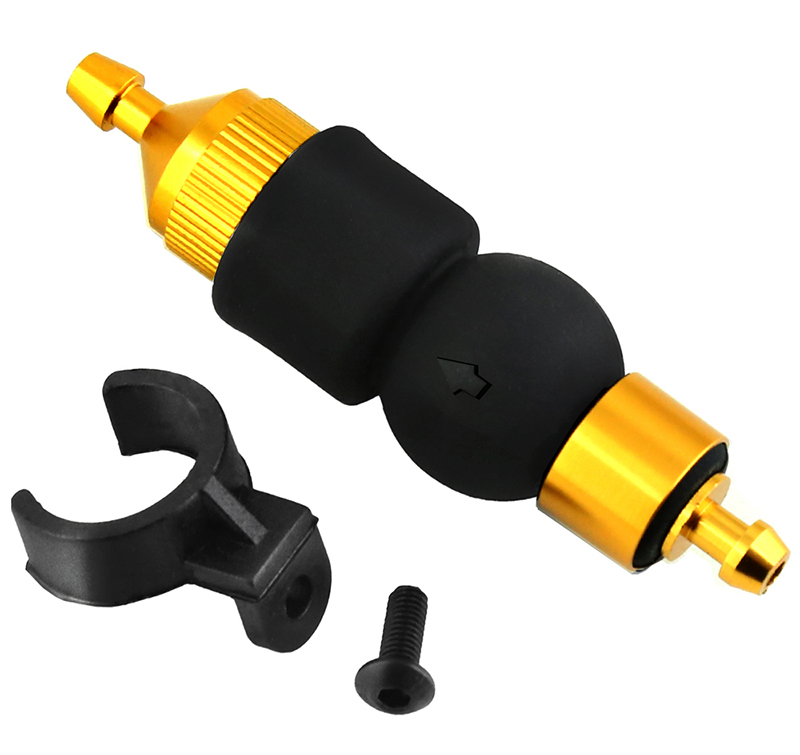 C32229GOLD Alloy Nitro Fuel Inline Primer Pump - Image 1