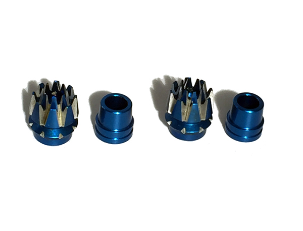 C32286BLUE Transmitter Stick Ends 3mm Size for Futaba Type Radio - Image 1