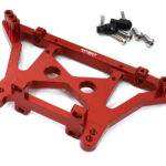 Red Billet Machined Rear Shock Tower for Traxxas 1/10 Drag Slash 2WD 9418