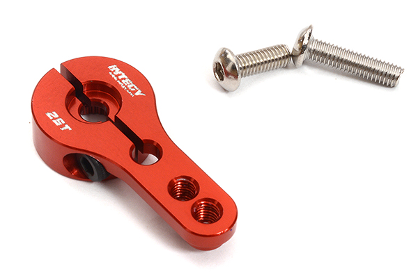 C32316RED Red Billet Machined Alloy Servo Horn 25T for Futaba Servos (r = 16mm, 20mm) - Image 1