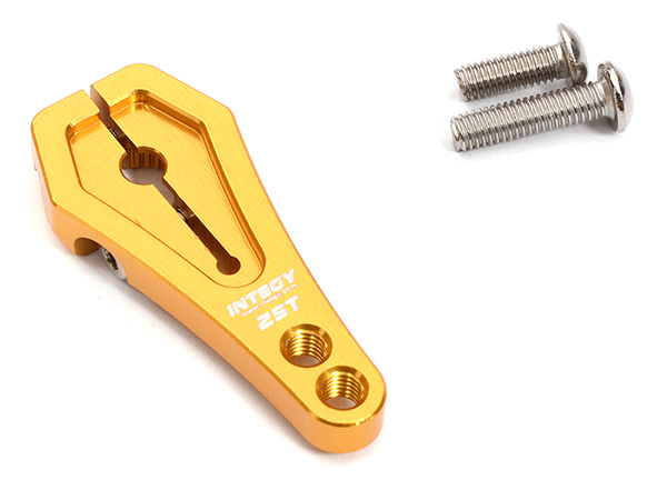 C32317GOLD Gold Billet Machined Alloy Servo Horn 25T for Futaba Servos (r = 20mm, 24mm) - Image 1