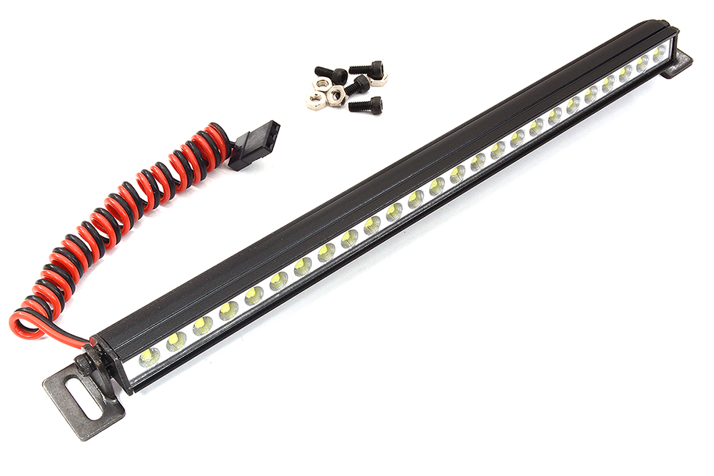 C32335 Realistic Roof Top LED HV 156mm Light Bar 5V-14.8V 176x16x15mm for 1/10 Crawler - Image 1