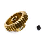 7075 Alloy 48 Pitch Hard Coating Pinion 33T, 3.17mm Bore/Shaft
