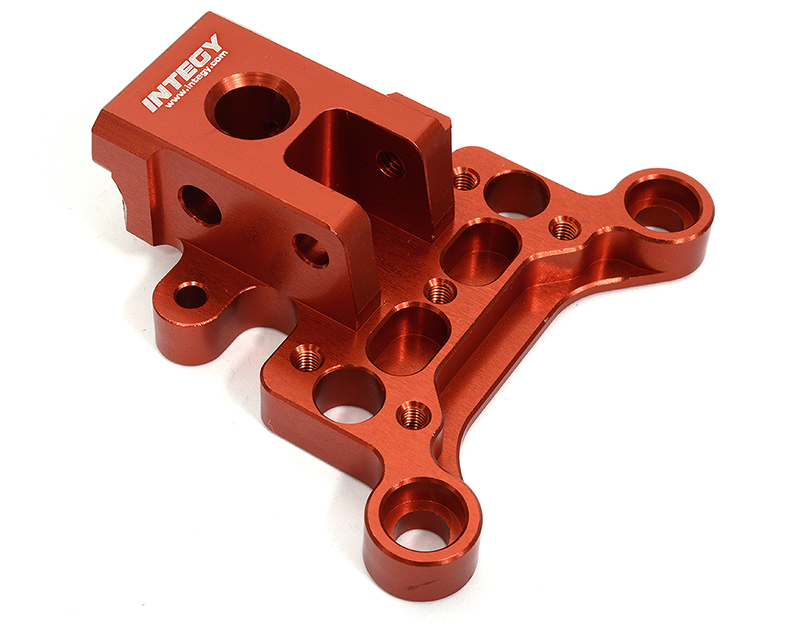 C32398RED Machined Center Brace Front Mount for Arrma 1/7 Limitless All-Road ARA320500 - Image 1