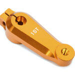 Billet Machined 15T Orange Steering Servo Arm for Axial 1/6 SCX6 251010