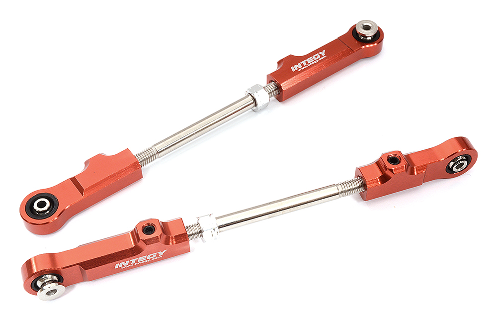 C32444RED Machined Rear Upper Suspension Linkages for Arrma 1/8 Kraton 6S BLX V5 AR330221 - Image 1