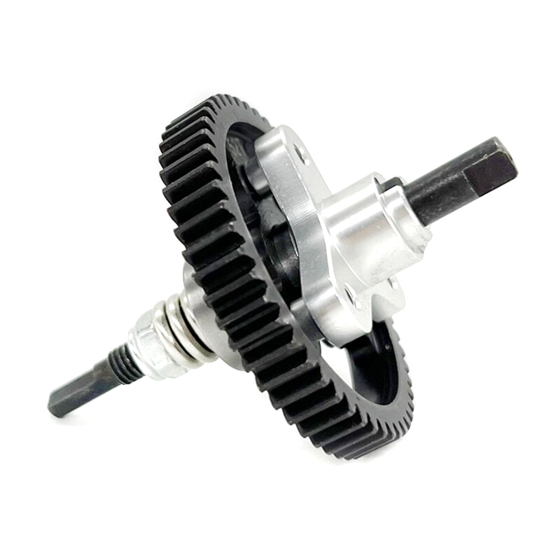 C32532SILVER Steel 52T Spur Gear w/ Clutch Eliminator for Traxxas 1/10 Stampede 4X4 Slash 4X4 - Image 1