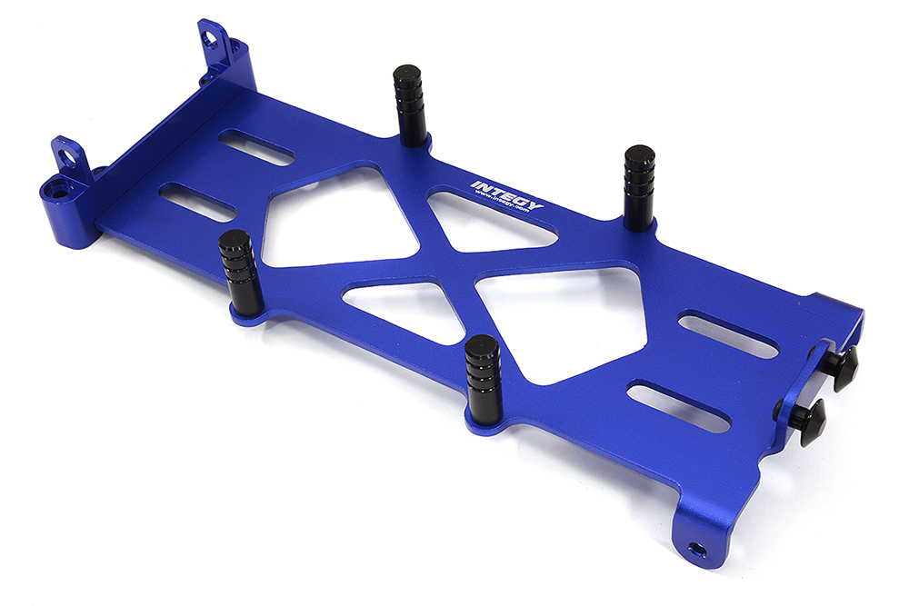 C32542BLUE Alloy Machined Battery Tray for Losi 1/8 LMT 1.0 4WD Monster Truck - Image 1