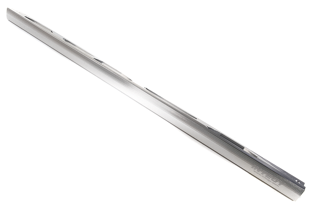 C32546SILVER Silver Billet Machined Chassis Brace T-Bar for Traxxas 1/8 Sledge 4WD 9523X - Image 1