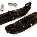 Silver Front Sled Attachment Conversion Kit for Losi 1/5 DBXL-E 2.0 4WD(for RWD)