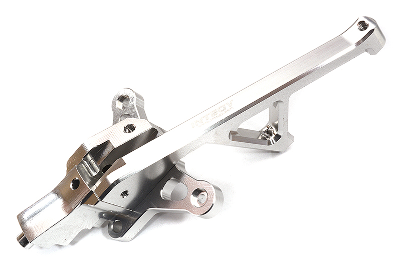 C32564SILVER Billet Machined Front Chassis Brace Upgrade for Traxxas 1/8 Sledge 4WD 9520 - Image 1